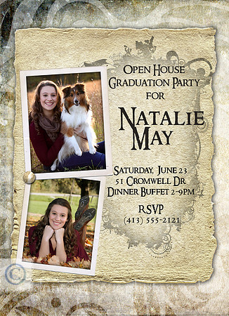 Natalie card 1 back
